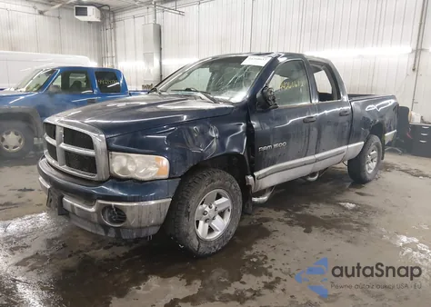 2002 Dodge Ram 1500 St из США, поврежденный, VIN 1D7HU18N92S541235